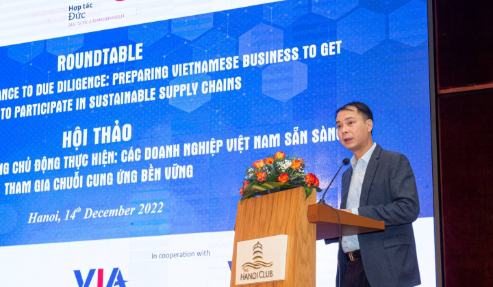 Để doanh nghiệp Việt sẵn sàng tham gia chuỗi cung ứng bền vững toàn cầu