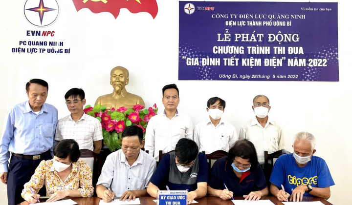 PC Quảng Ninh phát động phong trào “Gia đình tiết kiệm điện năm 2022”