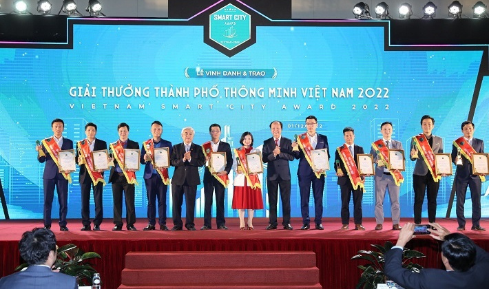 EVNICT đạt “Giải thưởng Thành phố thông minh Việt Nam 2022”