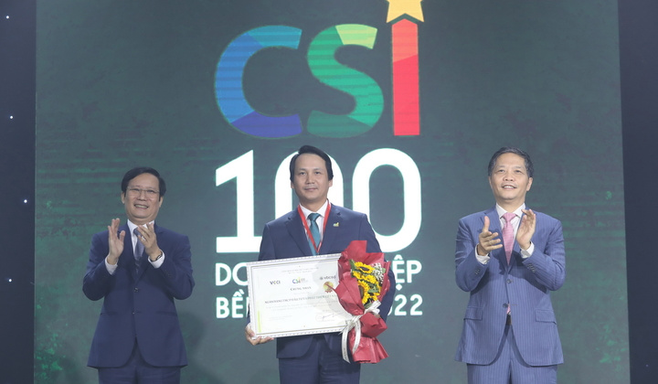 BIDV - Top 10 Doanh nghiệp bền vững lĩnh vực thương mại - dịch vụ