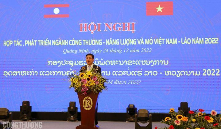[TIN ẢNH] Hội nghị hợp tác phát triển ngành Công Thương - Năng lượng và Mỏ Việt Nam - Lào 2022