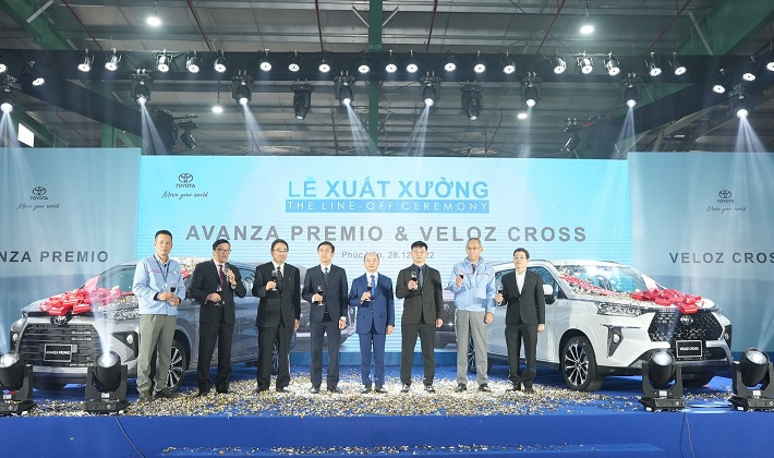 Toyota Việt Nam xuất xưởng xe Veloz Cross và Avanza Premio