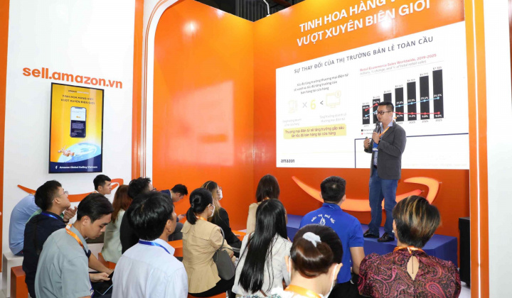 Amazon Global Selling mở cửa cho doanh nghiệp Việt "ra biển lớn" tại VIETNAM EXPO 2022