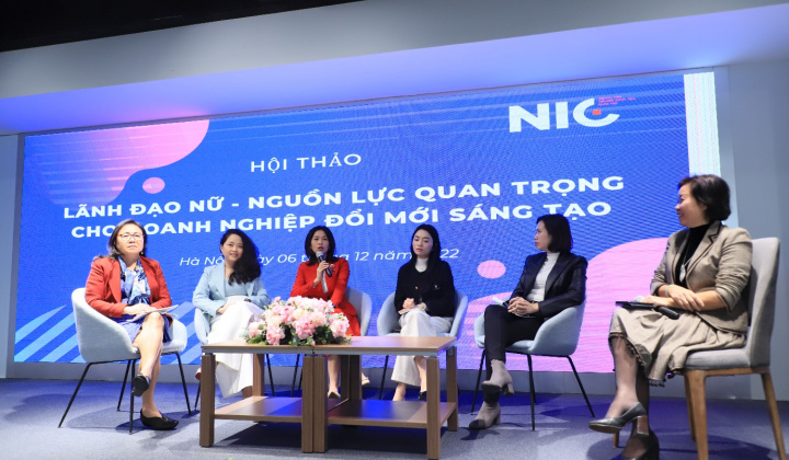 Thúc đẩy vai trò của lãnh đạo nữ trong doanh nghiệp đổi mới sáng tạo