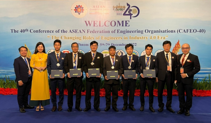Thêm 64 kỹ sư EVNHCMC được nhận Chứng chỉ ASEAN tại CAFEO-40