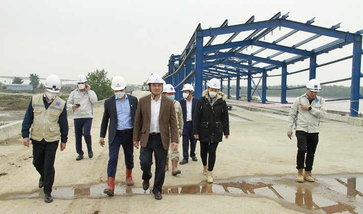 NMNĐ Thái Bình 2 nỗ lực cao nhất bám sát mốc tiến độ đốt lửa lần đầu của NMNĐ Thái Bình 2