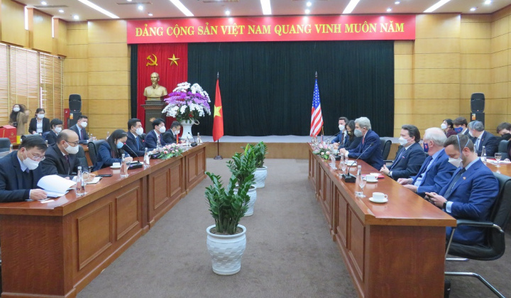 Việt Nam - Hoa Kỳ thúc đẩy hợp tác thực hiện các cam kết của Hội nghị COP26