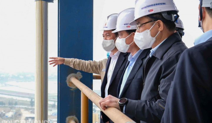 Xuân về trên công trường Thái Bình 2: Niềm tin và nỗ lực sẽ đưa dự án về đích đúng tiến độ