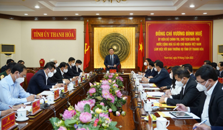 Bộ Công Thương khuyến khích đẩy mạnh xây dựng chiến lược, đề án phát triển Công nghiệp và Thương mại tỉnh Thanh Hóa