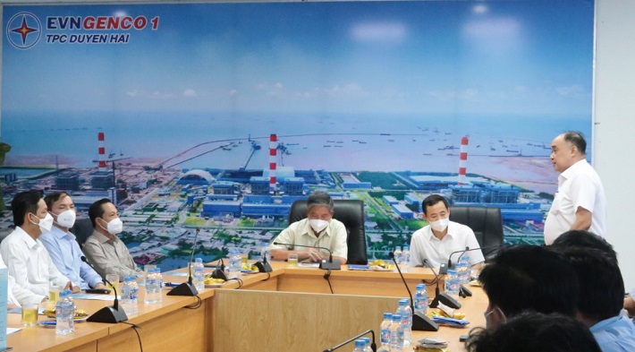 Ban Nội chính Trung ương cùng Tỉnh ủy Trà Vinh thăm và làm việc tại Nhiệt điện Duyên Hải