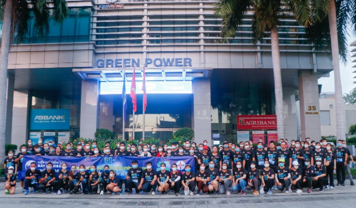 EVNHCMC: Sôi nổi hưởng ứng giải chạy bộ “Bước chân xanh năm 2022”