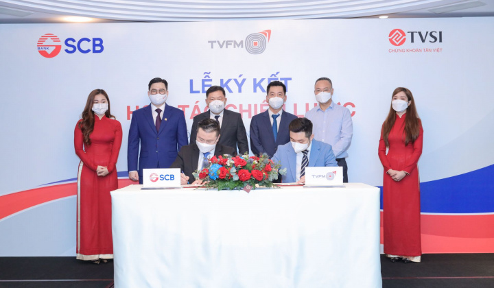 SCB ký thỏa thuận hợp tác với TVFM