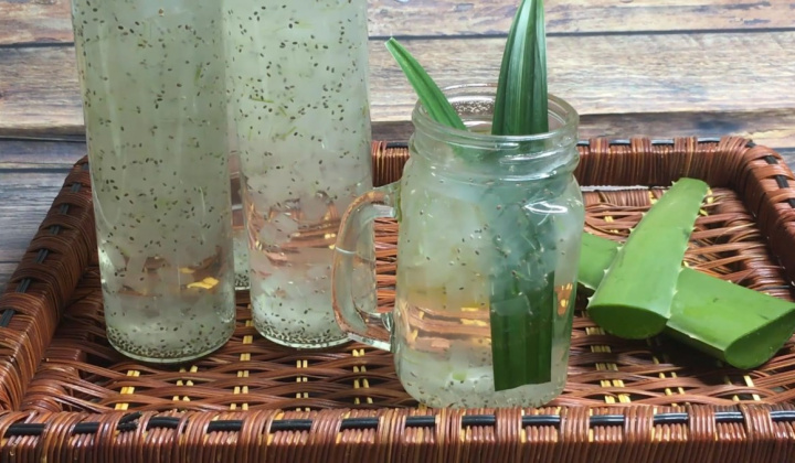 Nghiên cứu sản xuất nước nha đam (aloe vera) và hạt chia (salvia hispanica) đóng chai