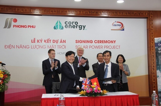 Phong Phú - Coro Renewables Việt Nam: Ký kết hợp tác phát triển năng lượng tái tạo
