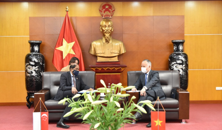 Việt Nam - Singapore tăng cường các hoạt động hợp tác, phát triển kinh tế
