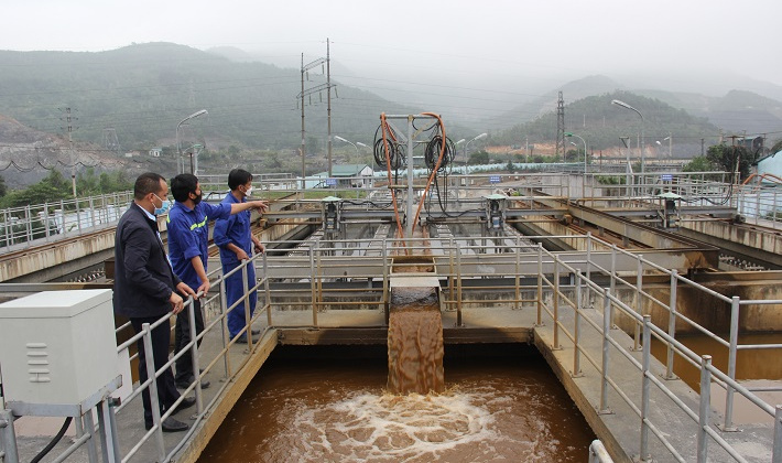 TKV nâng cao năng lực xử lý nước thải mỏ