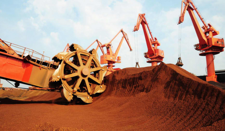 Giá quặng sắt tại Trung Quốc chạm mức thấp nhất hơn 1 tháng trở lại đây