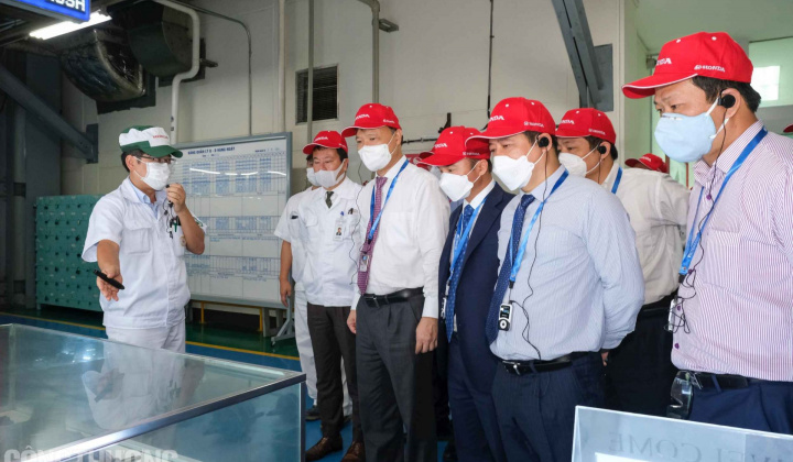 Bộ Công Thương đồng hành cùng Honda phát triển công nghiệp ô tô, xe máy tại Việt Nam