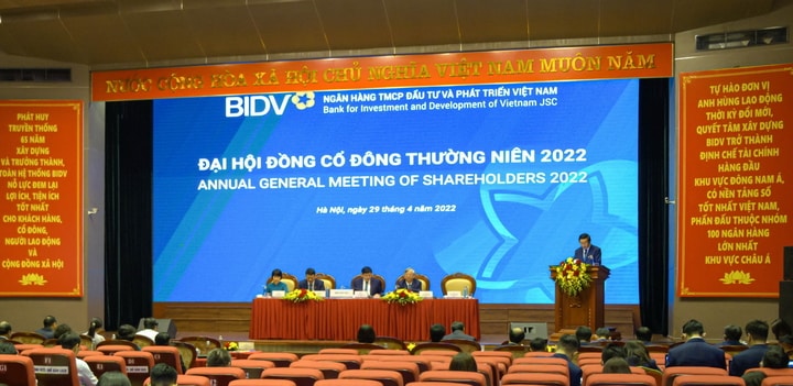 BIDV tổ chức Đại hội đồng cổ đông thường niên năm 2022