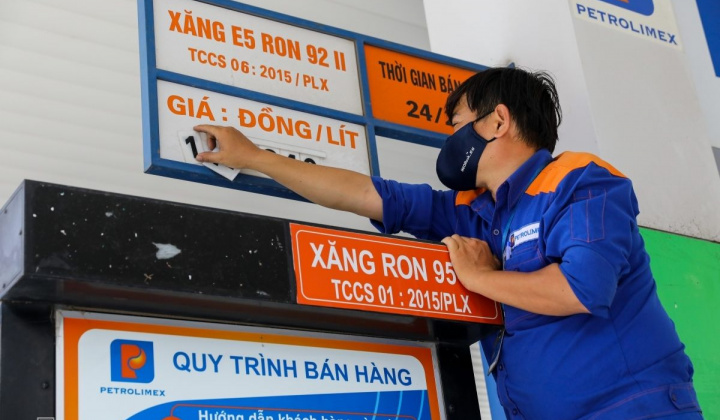 Giá xăng dầu Việt Nam thấp hơn mức trung bình toàn cầu