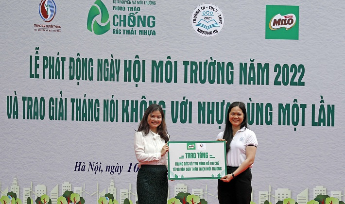 Nestlé MILO phát động "Ngày hội Môi trường năm 2022"