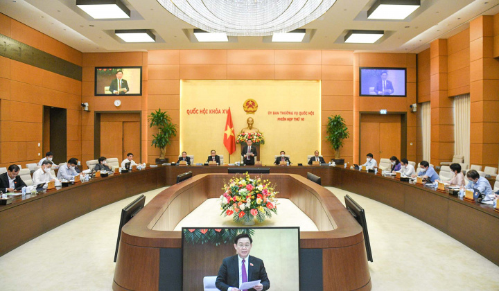 Khai mạc Phiên họp thứ 11 của Ủy ban Thường vụ Quốc hội