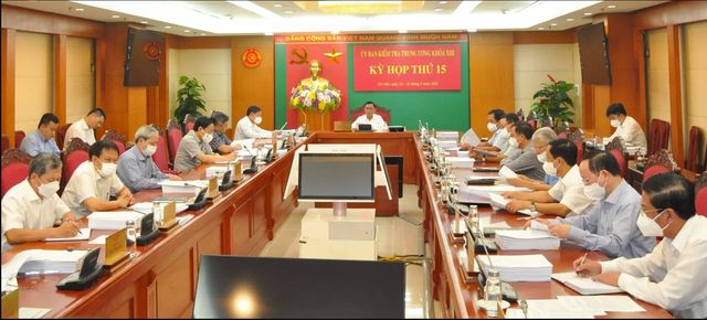 Thông cáo báo chí Kỳ họp thứ 15 của Ủy ban Kiểm tra Trung ương