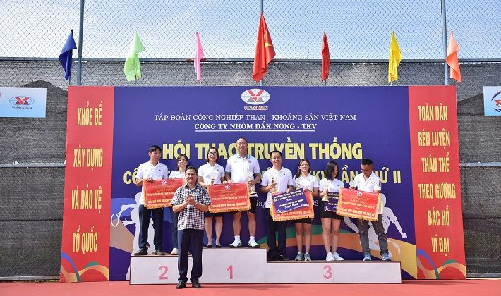 Bế mạc Hội thao truyền thống Công ty Nhôm Đắk Nông