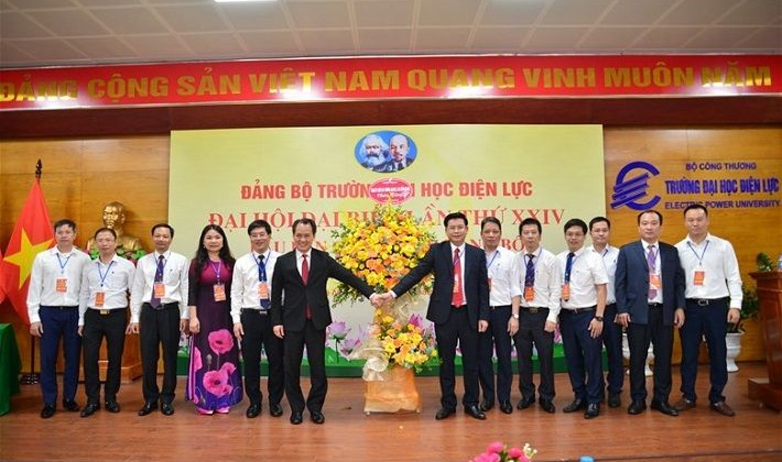 Trường Đại học Điện lực tổ chức thành công Đại hội Đại biểu Đảng bộ lần thứ XXIV, nhiệm kỳ 2020 - 2025