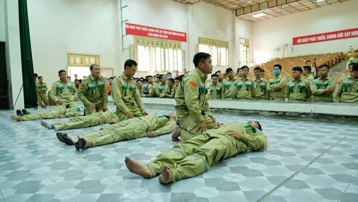 Công ty Truyền tải điện 1 hoàn thành Huấn luyện Mạng lưới an toàn vệ sinh viên năm 2022