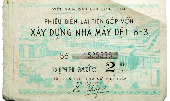 [Truyền thống Công Thương] Vận động góp vốn xây dựng Nhà máy Dệt 8/3