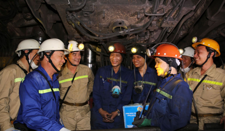 Đoàn công tác TKV đưa ra 7 nhiệm vụ cho Công ty Than Khe Chàm