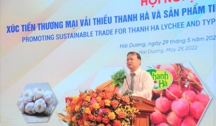 Đẩy mạnh xúc tiến thương mại vải thiều và sản phẩm tiêu biểu tỉnh Hải Dương