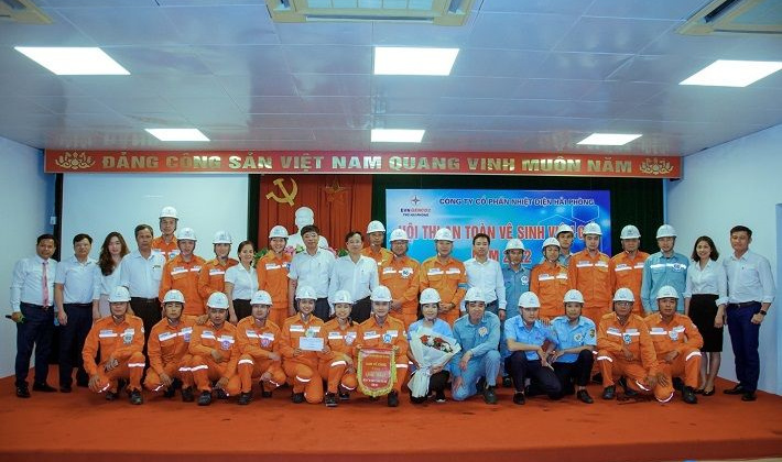 Công ty Cổ phần Nhiệt điện Hải Phòng tích cực hưởng ứng Tháng ATVSLĐ năm 2022