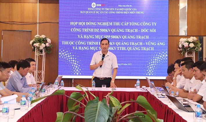 Dự án đường dây 500 kV Quảng Trạch - Dốc Sỏi sẵn sàng đóng điện nghiệm thu kỹ thuật