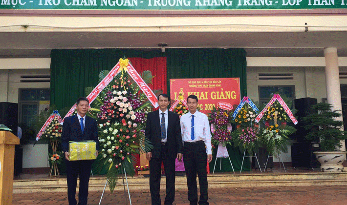 Trường THPT Trần Quang Khải - huyện Cư M’gar: Nơi tiếp sức khát vọng vươn lên cho học sinh các dân tộc