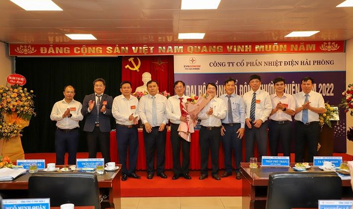 Công ty cổ phần Nhiệt điện Hải Phòng thống nhất mức chia cổ tức bằng tiền mặt 8%