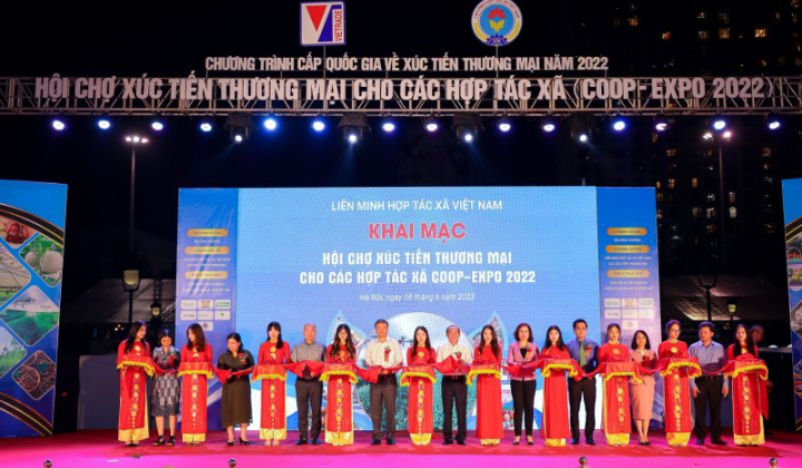 Coop- Expo 2022: Xúc tiến thương mại, phát triển kinh doanh cho các hợp tác xã