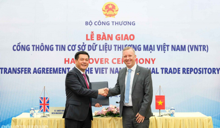 Bộ Công Thương tiếp nhận quản lý Cổng thông tin Cơ sở dữ liệu thương mại Việt Nam (VNTR)