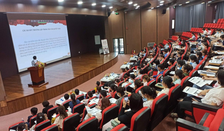 Nâng cao năng lực quản trị báo cáo quyết toán hải quan