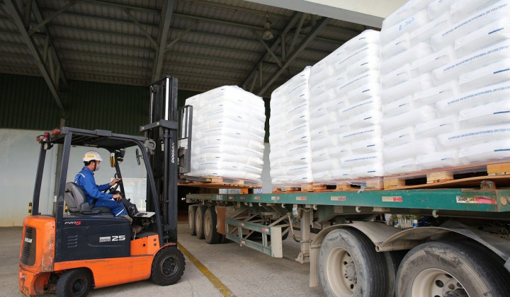 BSR xuất bán thành công 500 tấn sản phẩm hạt nhựa mới BOPP F3030