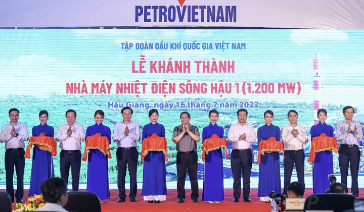 Nhiệt điện Sông Hậu 1 đi vào hoạt động có ý nghĩa quan trọng trong đảm bảo an ninh năng lượng