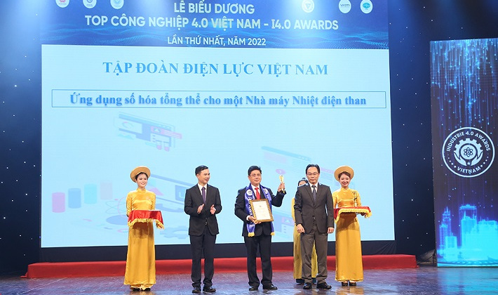 EVN được vinh danh 'Top doanh nghiệp Công nghiệp 4.0'