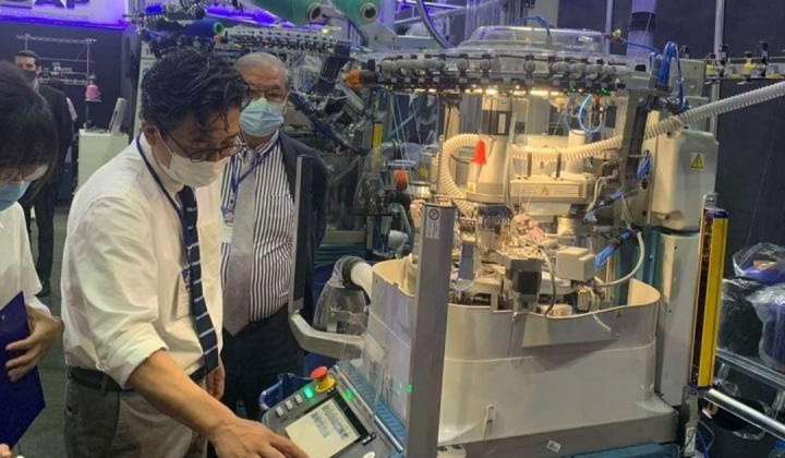 Nhiều công nghệ mới tại Triển lãm quốc tế ngành công nghiệp dệt may 2022