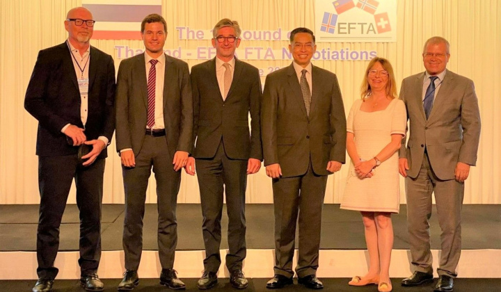 Khối EFTA và Thái Lan tái khởi động đàm phán hiệp định thương mại tự do song phương