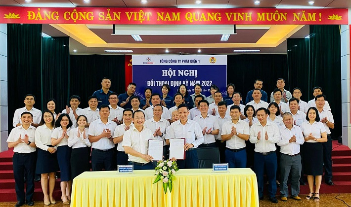 Tổng công ty Phát điện 1 tổ chức Hội nghị Đối thoại định kỳ năm 2022