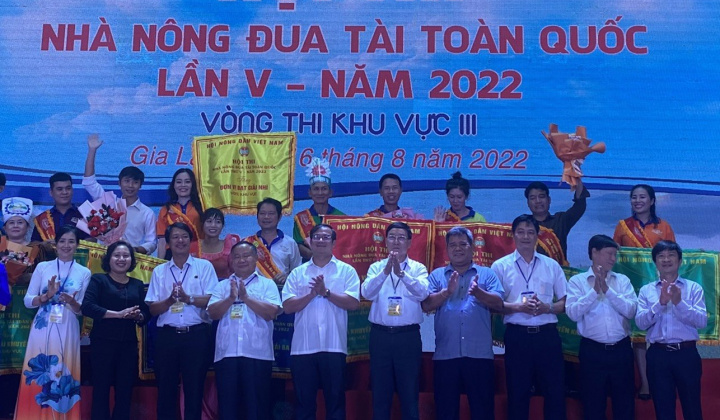 16 Hội Nông dân khu vực III tranh tài tại Hội thi Nhà nông đua tài toàn quốc lần thứ V