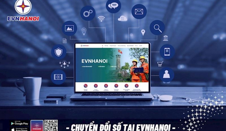 EVNHANOI: Nâng tầm trải nghiệm của khách hàng với dịch vụ điện “online”