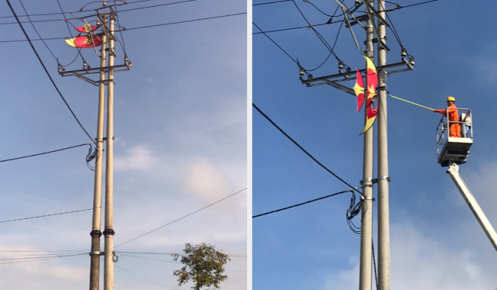 Lai Châu: Cảnh báo nguy cơ mất an toàn do thả diều