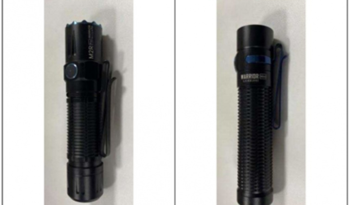 Cảnh báo đèn pin Warrior bán tại Việt Nam có thể gây cháy nổ